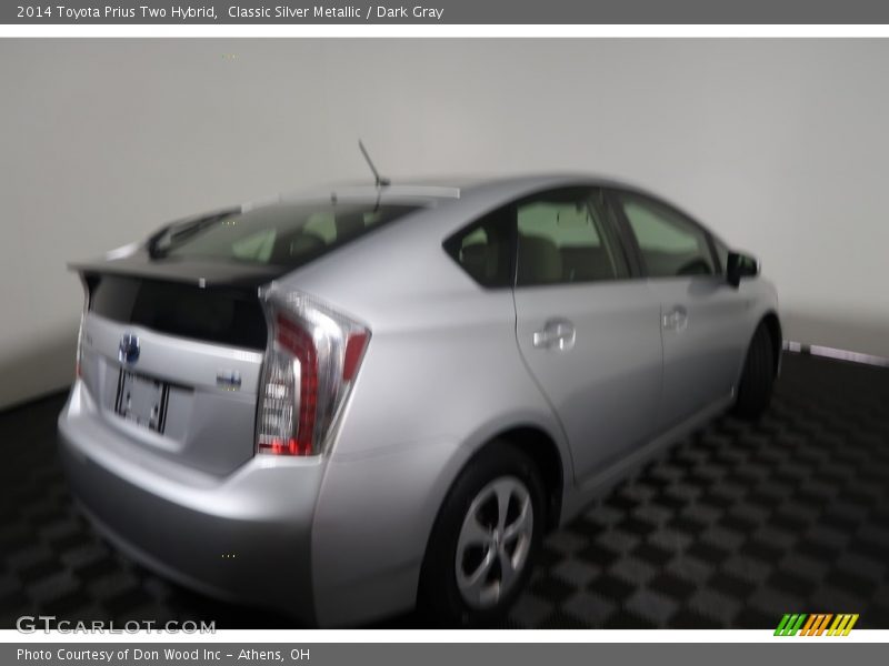 Classic Silver Metallic / Dark Gray 2014 Toyota Prius Two Hybrid