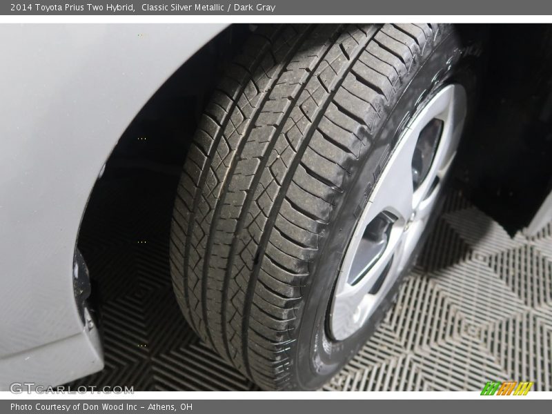 Classic Silver Metallic / Dark Gray 2014 Toyota Prius Two Hybrid