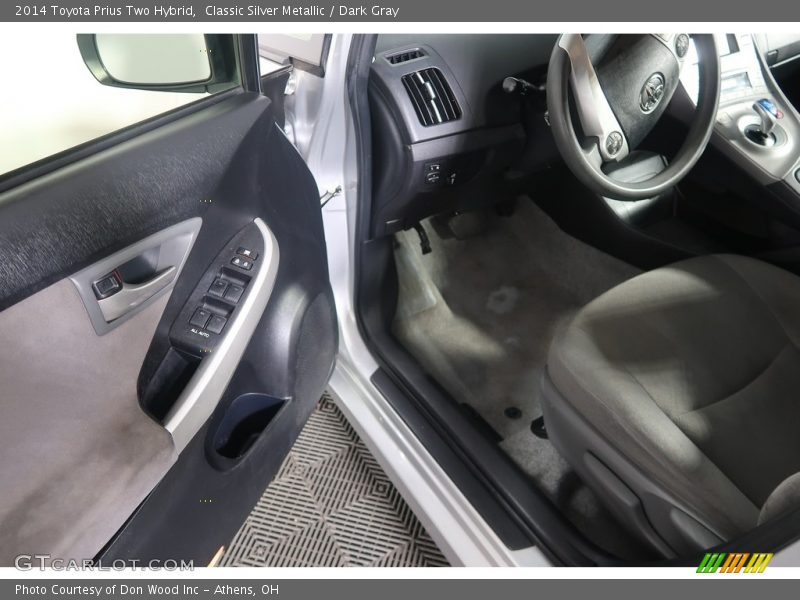 Classic Silver Metallic / Dark Gray 2014 Toyota Prius Two Hybrid
