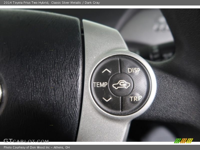 Classic Silver Metallic / Dark Gray 2014 Toyota Prius Two Hybrid