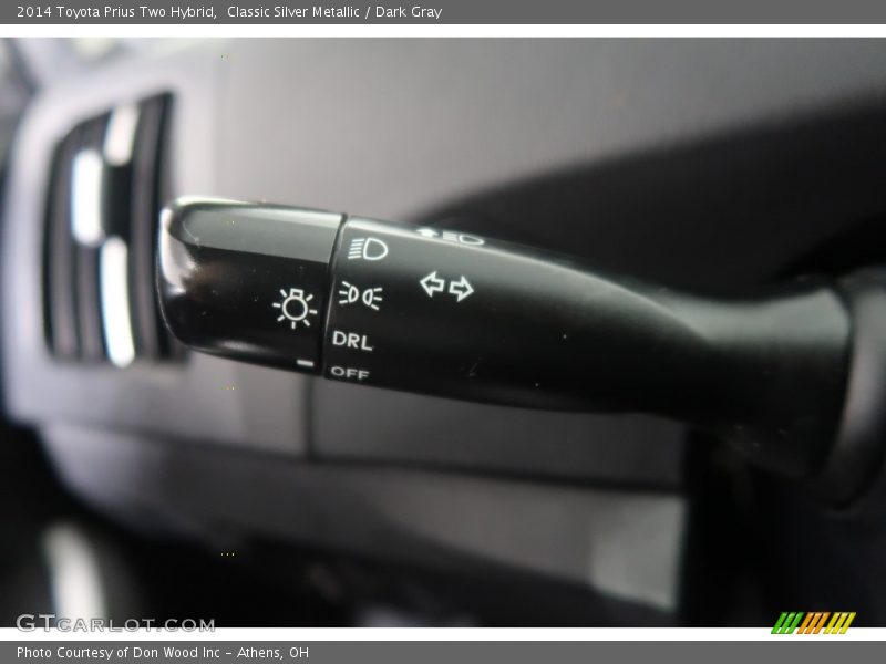 Classic Silver Metallic / Dark Gray 2014 Toyota Prius Two Hybrid