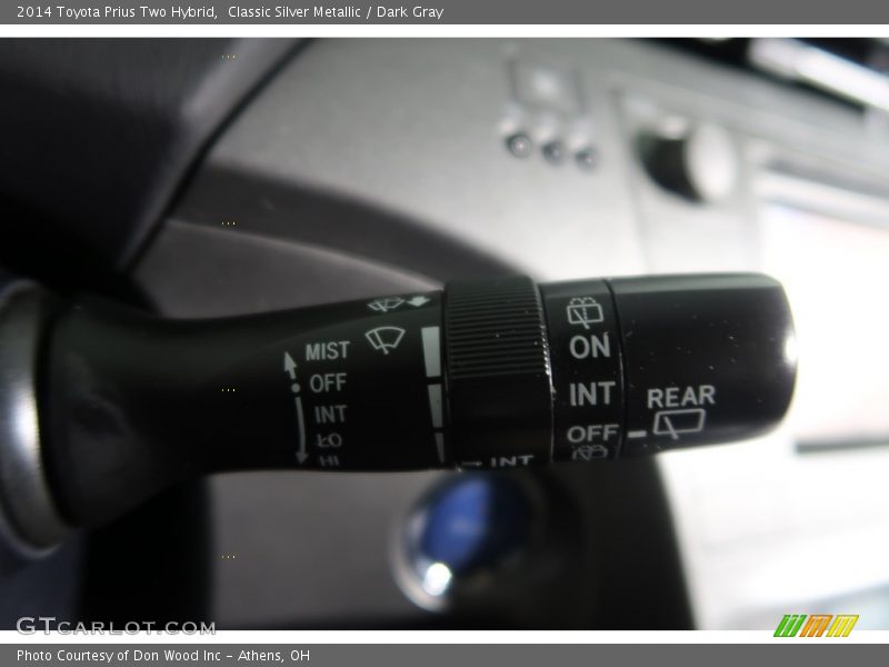 Classic Silver Metallic / Dark Gray 2014 Toyota Prius Two Hybrid
