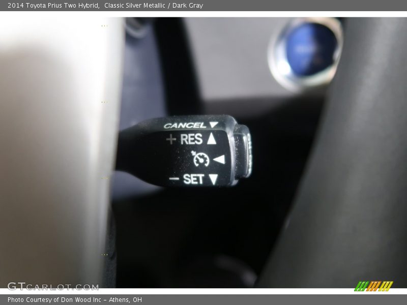 Classic Silver Metallic / Dark Gray 2014 Toyota Prius Two Hybrid