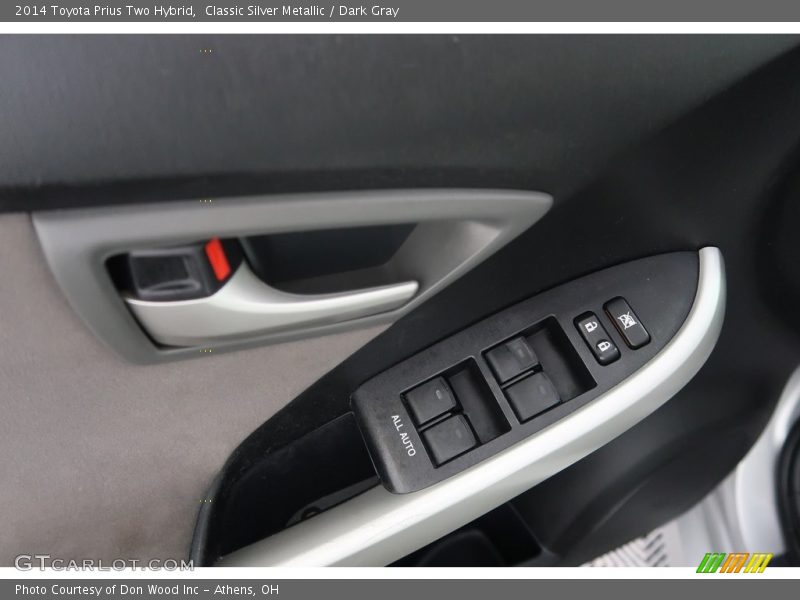 Classic Silver Metallic / Dark Gray 2014 Toyota Prius Two Hybrid