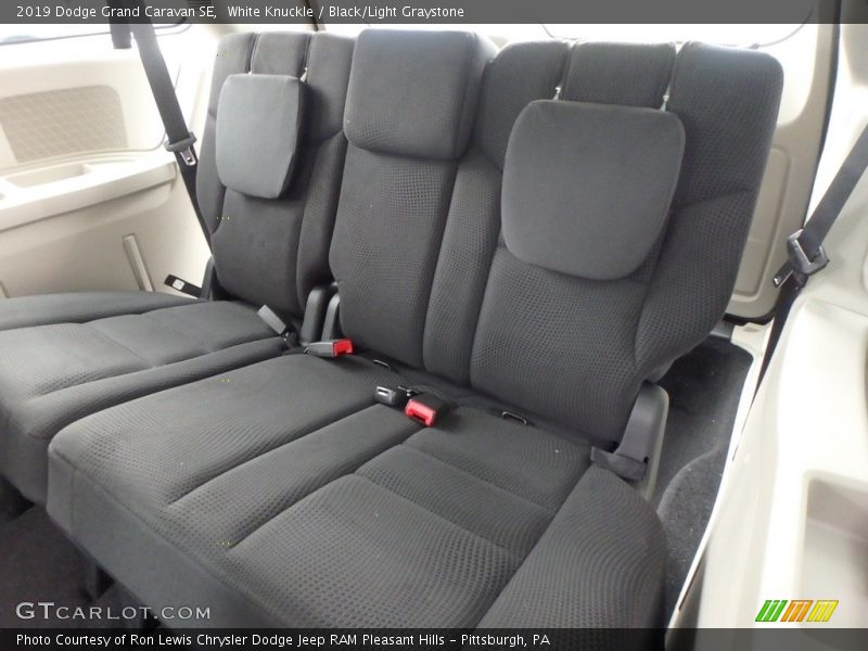 White Knuckle / Black/Light Graystone 2019 Dodge Grand Caravan SE