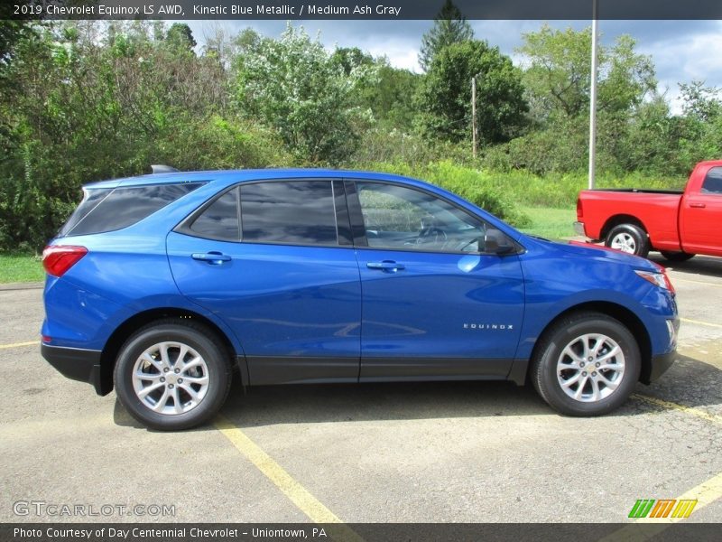 Kinetic Blue Metallic / Medium Ash Gray 2019 Chevrolet Equinox LS AWD