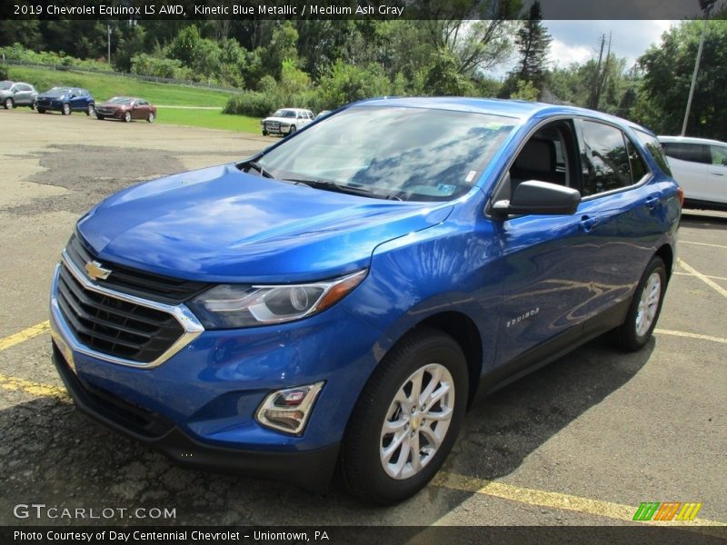 Kinetic Blue Metallic / Medium Ash Gray 2019 Chevrolet Equinox LS AWD