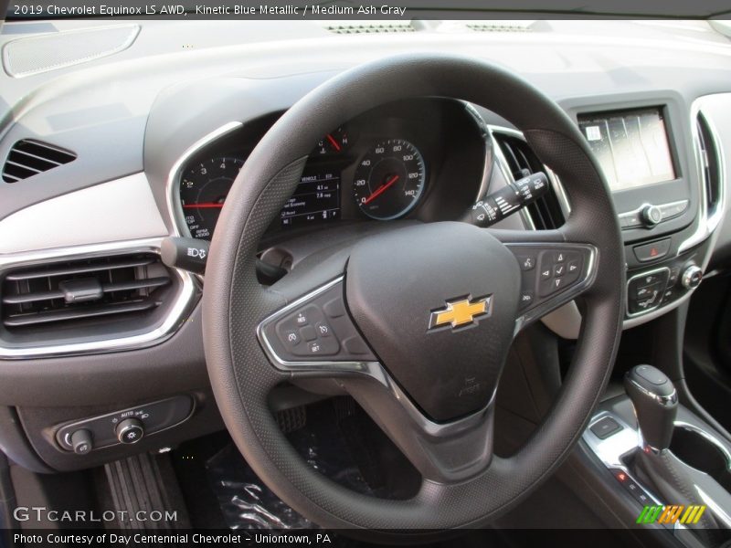 Kinetic Blue Metallic / Medium Ash Gray 2019 Chevrolet Equinox LS AWD