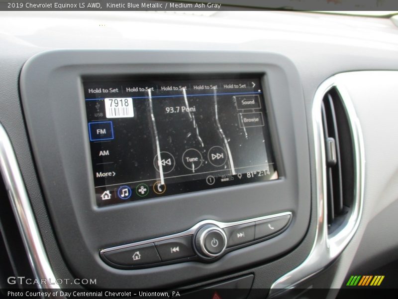Kinetic Blue Metallic / Medium Ash Gray 2019 Chevrolet Equinox LS AWD