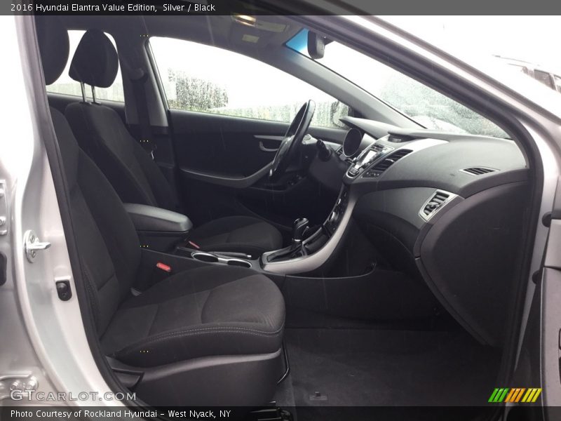 Silver / Black 2016 Hyundai Elantra Value Edition