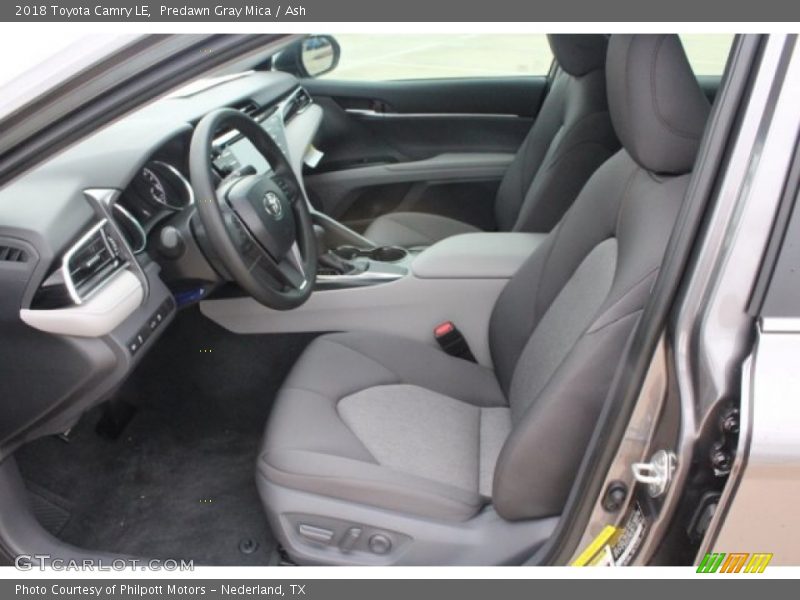 Predawn Gray Mica / Ash 2018 Toyota Camry LE