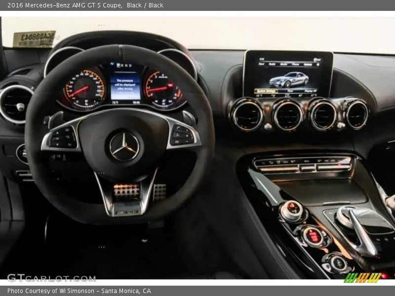 Black / Black 2016 Mercedes-Benz AMG GT S Coupe