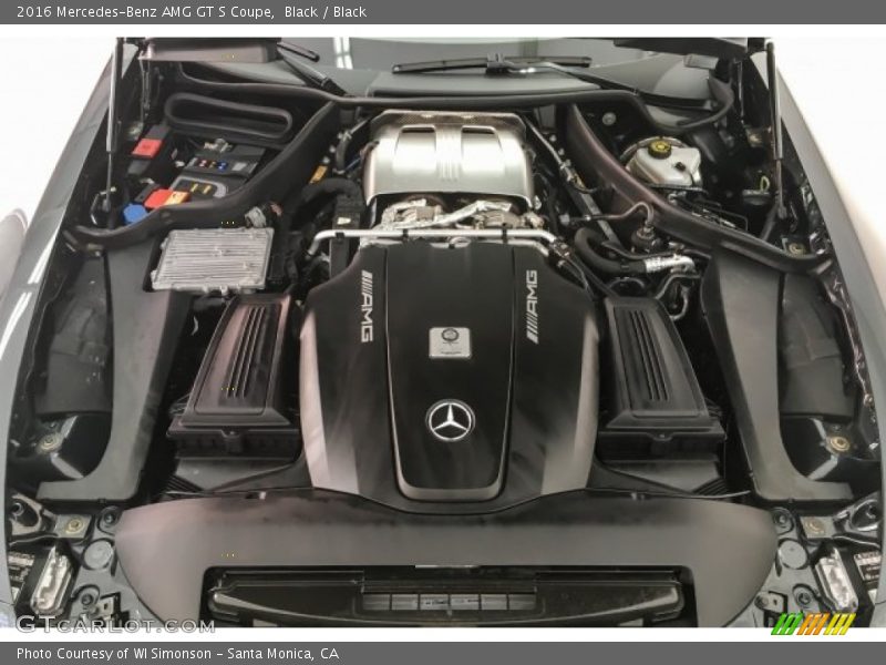 Black / Black 2016 Mercedes-Benz AMG GT S Coupe