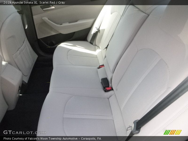 Rear Seat of 2019 Sonata SE