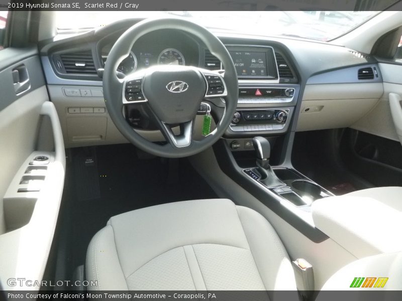 2019 Sonata SE Gray Interior