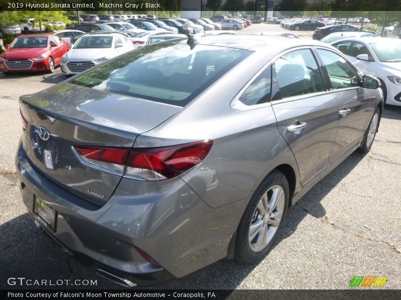 Machine Gray / Black 2019 Hyundai Sonata Limited