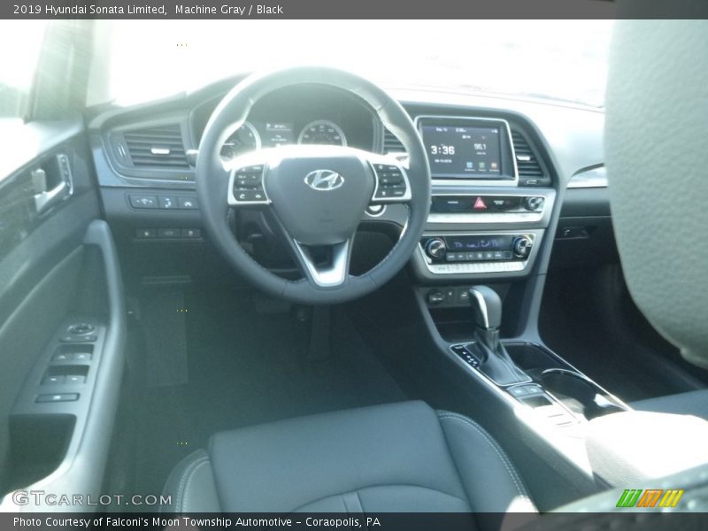 Machine Gray / Black 2019 Hyundai Sonata Limited