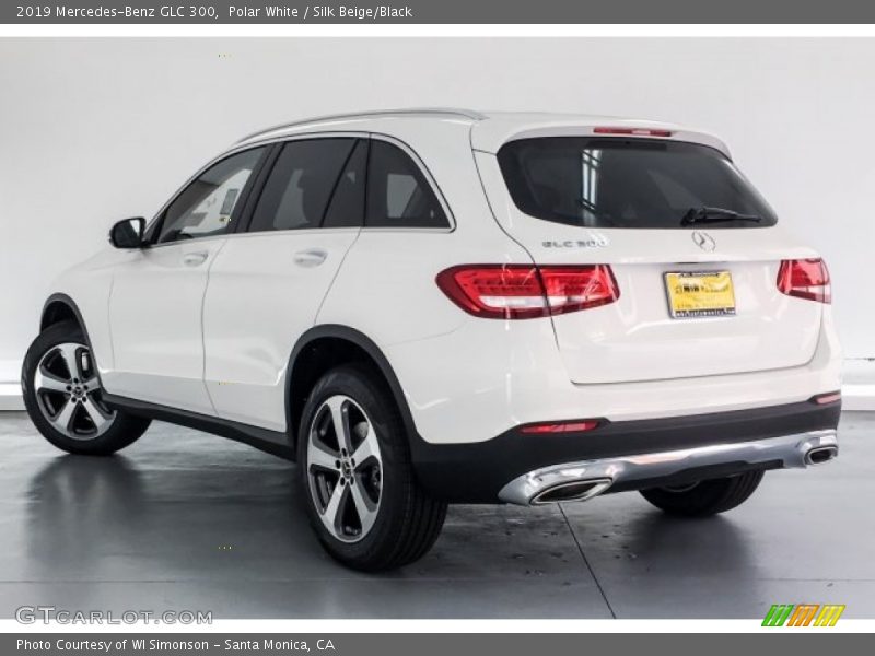 Polar White / Silk Beige/Black 2019 Mercedes-Benz GLC 300