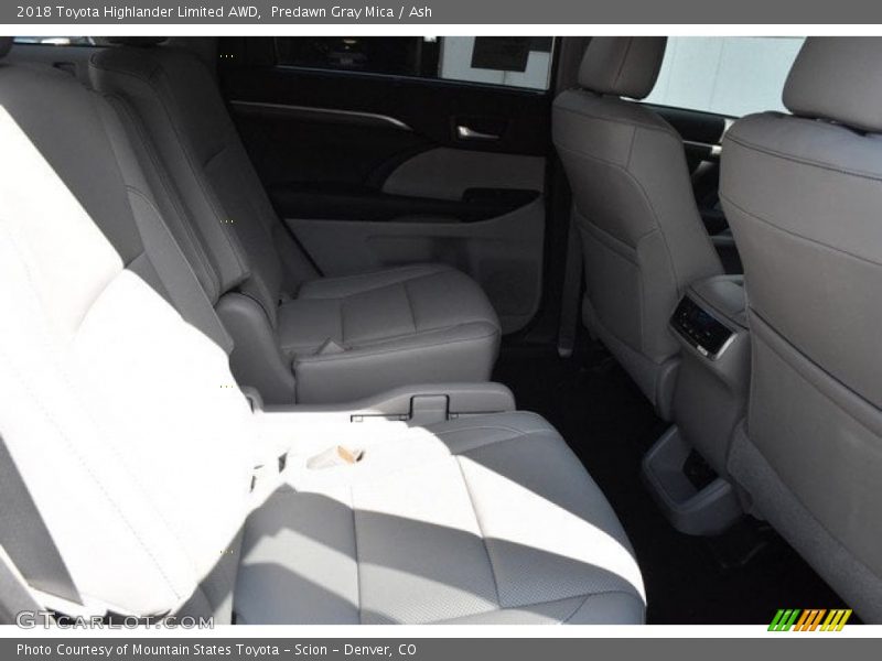 Predawn Gray Mica / Ash 2018 Toyota Highlander Limited AWD