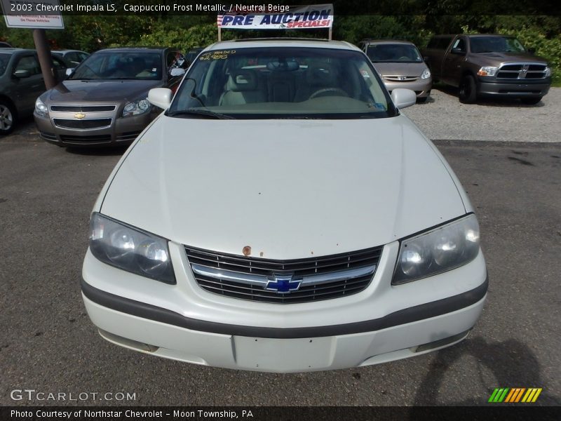 Cappuccino Frost Metallic / Neutral Beige 2003 Chevrolet Impala LS