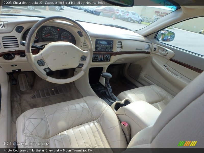 Cappuccino Frost Metallic / Neutral Beige 2003 Chevrolet Impala LS