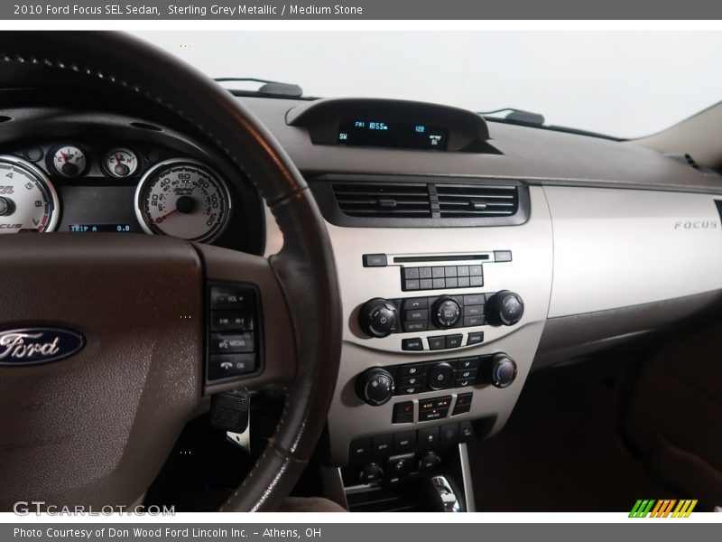 Sterling Grey Metallic / Medium Stone 2010 Ford Focus SEL Sedan