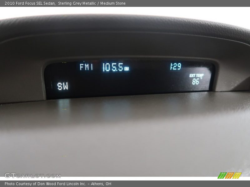 Sterling Grey Metallic / Medium Stone 2010 Ford Focus SEL Sedan