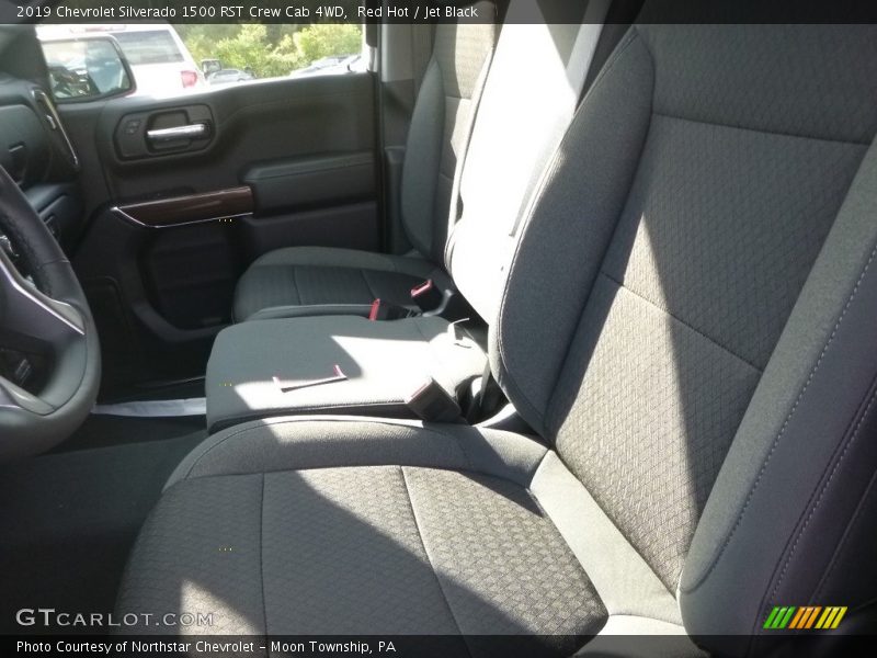 Red Hot / Jet Black 2019 Chevrolet Silverado 1500 RST Crew Cab 4WD