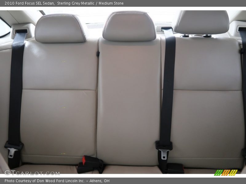 Sterling Grey Metallic / Medium Stone 2010 Ford Focus SEL Sedan
