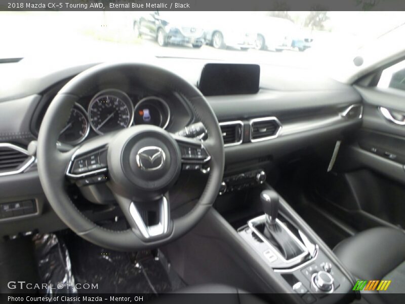 Eternal Blue Metallic / Black 2018 Mazda CX-5 Touring AWD