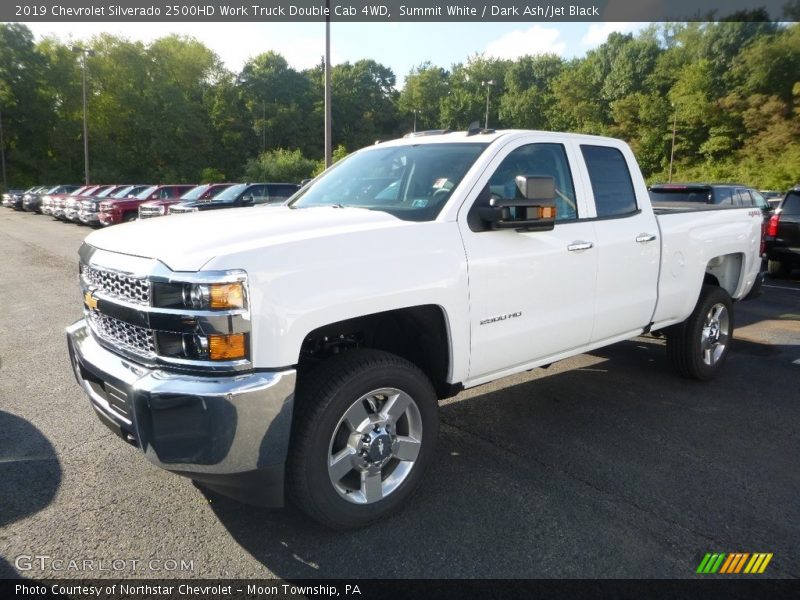 Summit White / Dark Ash/Jet Black 2019 Chevrolet Silverado 2500HD Work Truck Double Cab 4WD