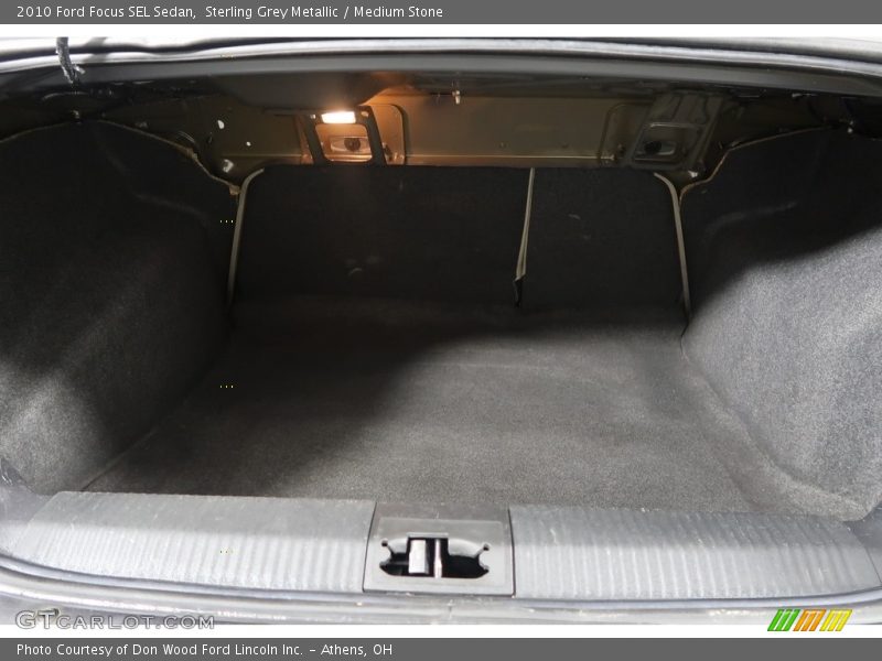 Sterling Grey Metallic / Medium Stone 2010 Ford Focus SEL Sedan