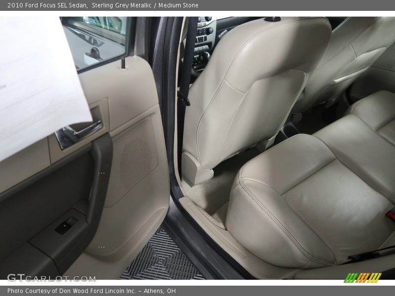 Sterling Grey Metallic / Medium Stone 2010 Ford Focus SEL Sedan