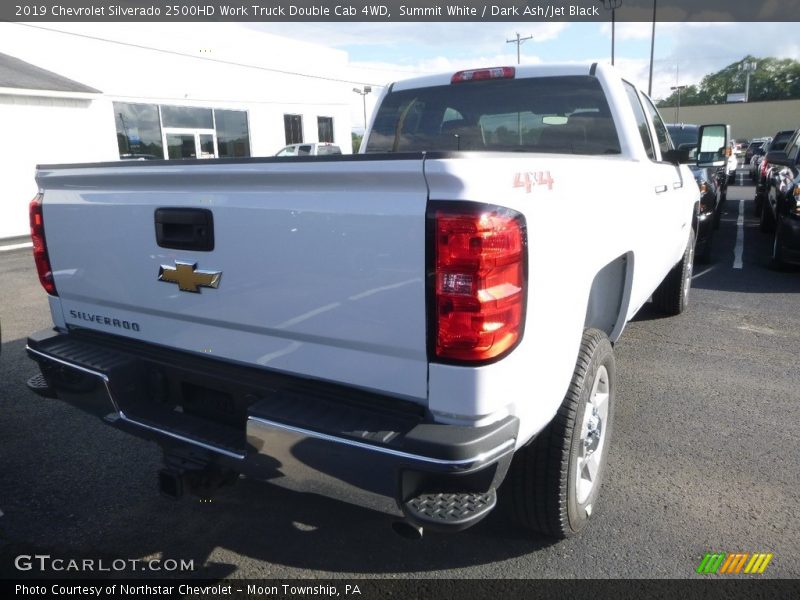 Summit White / Dark Ash/Jet Black 2019 Chevrolet Silverado 2500HD Work Truck Double Cab 4WD
