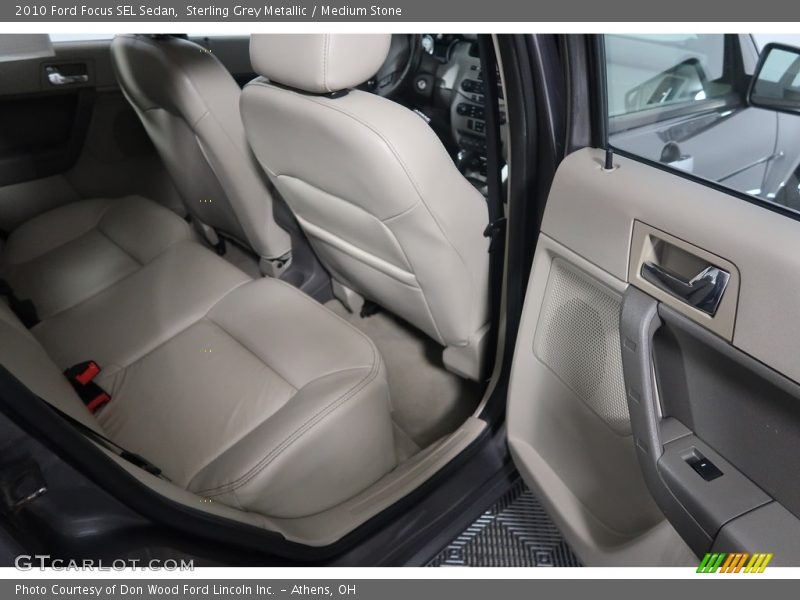 Sterling Grey Metallic / Medium Stone 2010 Ford Focus SEL Sedan