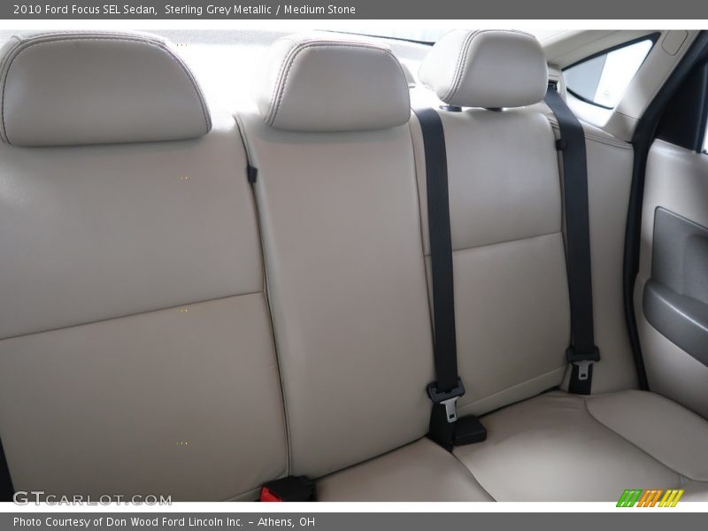 Sterling Grey Metallic / Medium Stone 2010 Ford Focus SEL Sedan