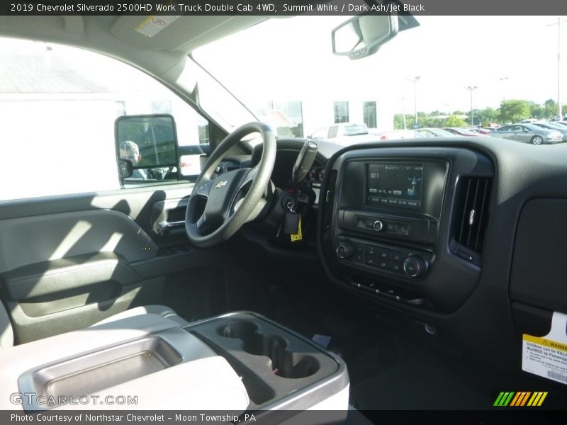 Summit White / Dark Ash/Jet Black 2019 Chevrolet Silverado 2500HD Work Truck Double Cab 4WD