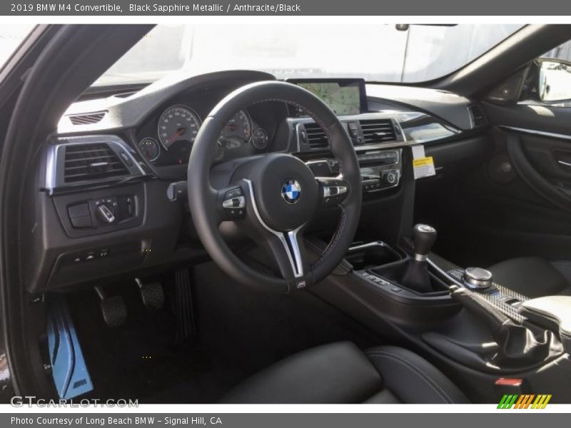 Black Sapphire Metallic / Anthracite/Black 2019 BMW M4 Convertible
