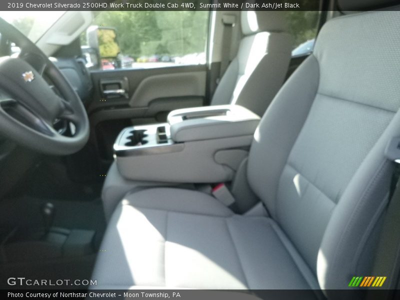 Summit White / Dark Ash/Jet Black 2019 Chevrolet Silverado 2500HD Work Truck Double Cab 4WD