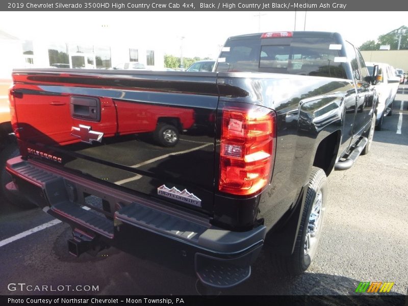 Black / High Country Jet Black/­Medium Ash Gray 2019 Chevrolet Silverado 3500HD High Country Crew Cab 4x4