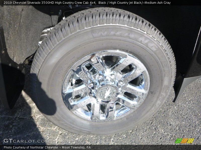 Black / High Country Jet Black/­Medium Ash Gray 2019 Chevrolet Silverado 3500HD High Country Crew Cab 4x4