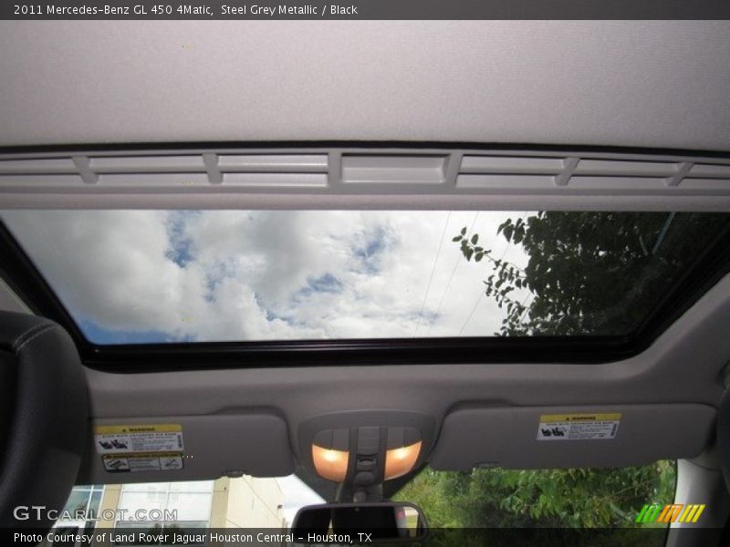 Steel Grey Metallic / Black 2011 Mercedes-Benz GL 450 4Matic