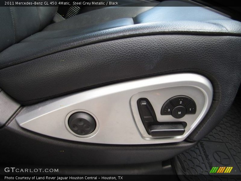 Steel Grey Metallic / Black 2011 Mercedes-Benz GL 450 4Matic