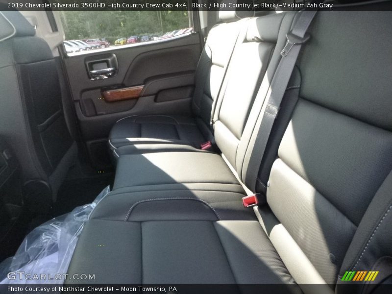 Black / High Country Jet Black/­Medium Ash Gray 2019 Chevrolet Silverado 3500HD High Country Crew Cab 4x4