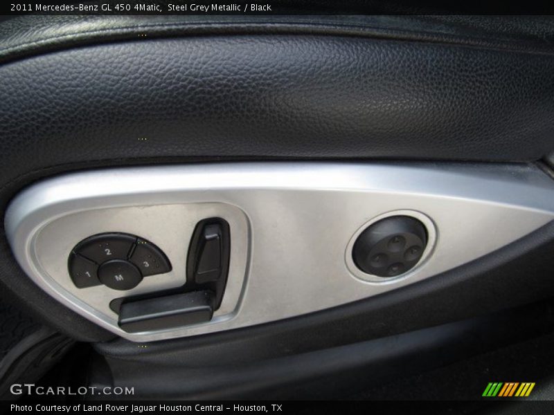 Steel Grey Metallic / Black 2011 Mercedes-Benz GL 450 4Matic