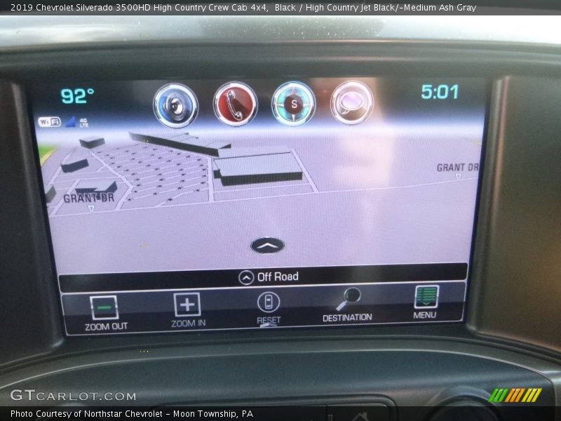 Black / High Country Jet Black/­Medium Ash Gray 2019 Chevrolet Silverado 3500HD High Country Crew Cab 4x4