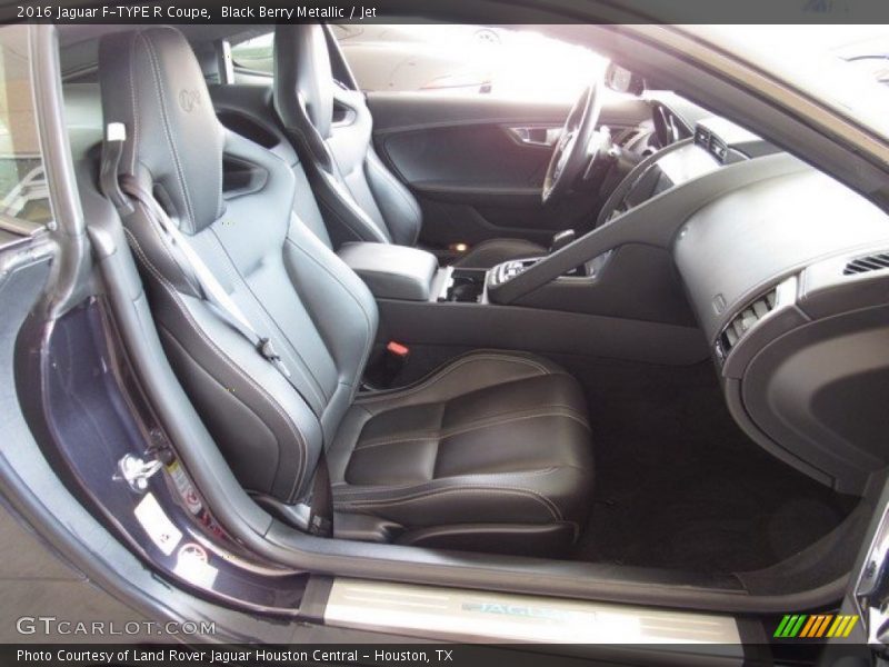 Black Berry Metallic / Jet 2016 Jaguar F-TYPE R Coupe