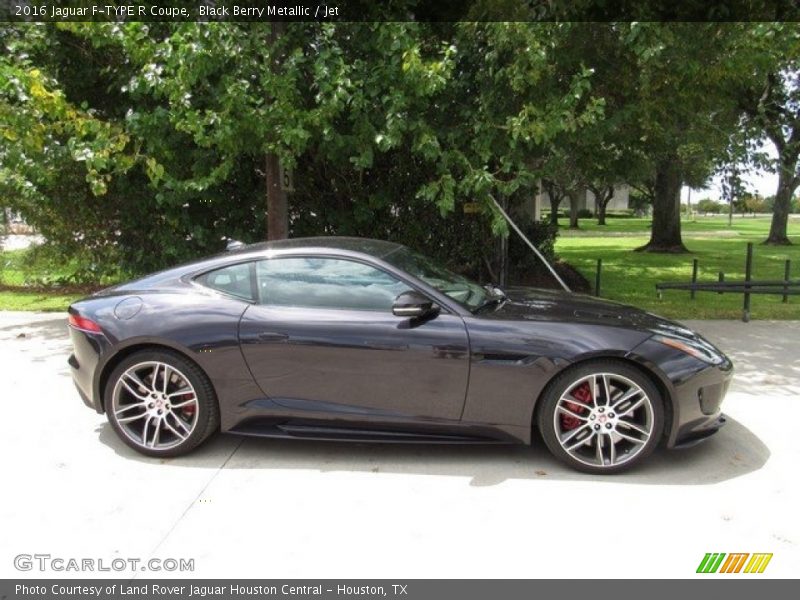 Black Berry Metallic / Jet 2016 Jaguar F-TYPE R Coupe