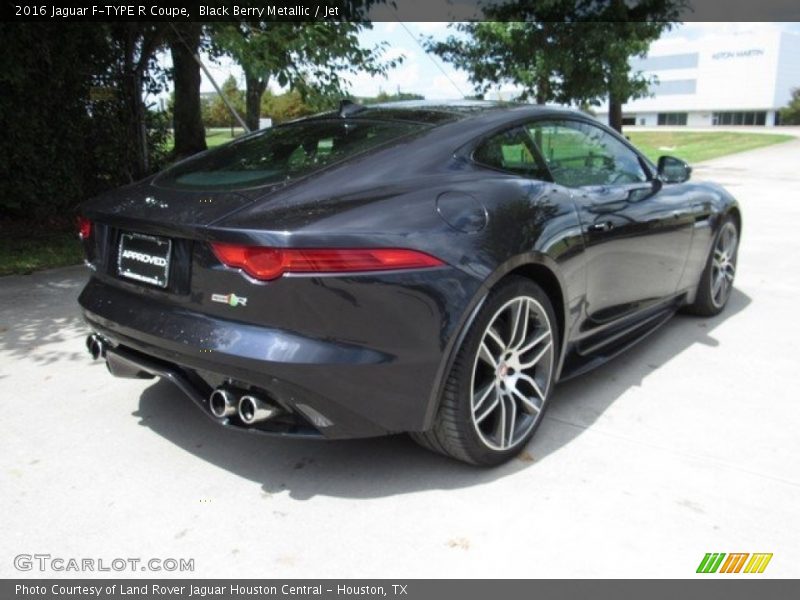 Black Berry Metallic / Jet 2016 Jaguar F-TYPE R Coupe