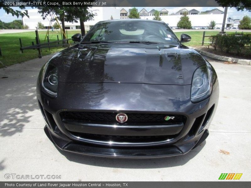 Black Berry Metallic / Jet 2016 Jaguar F-TYPE R Coupe